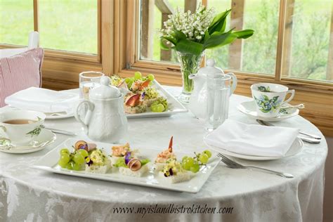 lily of the valley afternoon tea.